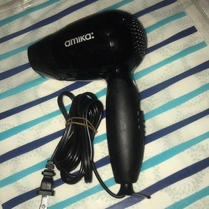 Travel Size AMIKA Foldable Blow Dryer